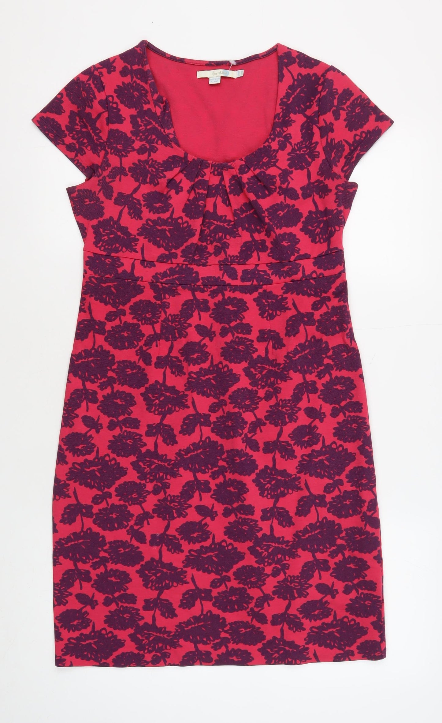 Boden Women's Multicoloured Floral Sheath Dress M