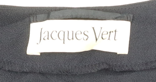 Jacques Vert Women's Black Mid-Length Coat Size 16