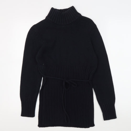 Viyella Women's Black Roll Neck Pullover Jumper - S