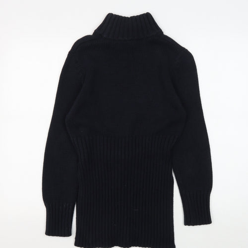 Viyella Women's Black Roll Neck Pullover Jumper - S