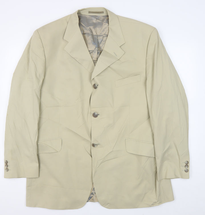 STVDIO Jeff Banks Men's Beige Blazer Size 44