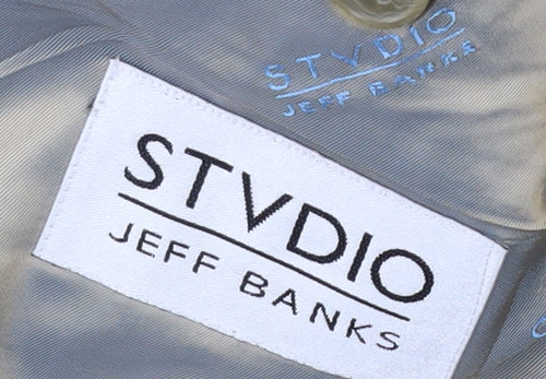 STVDIO Jeff Banks Men's Beige Blazer Size 44