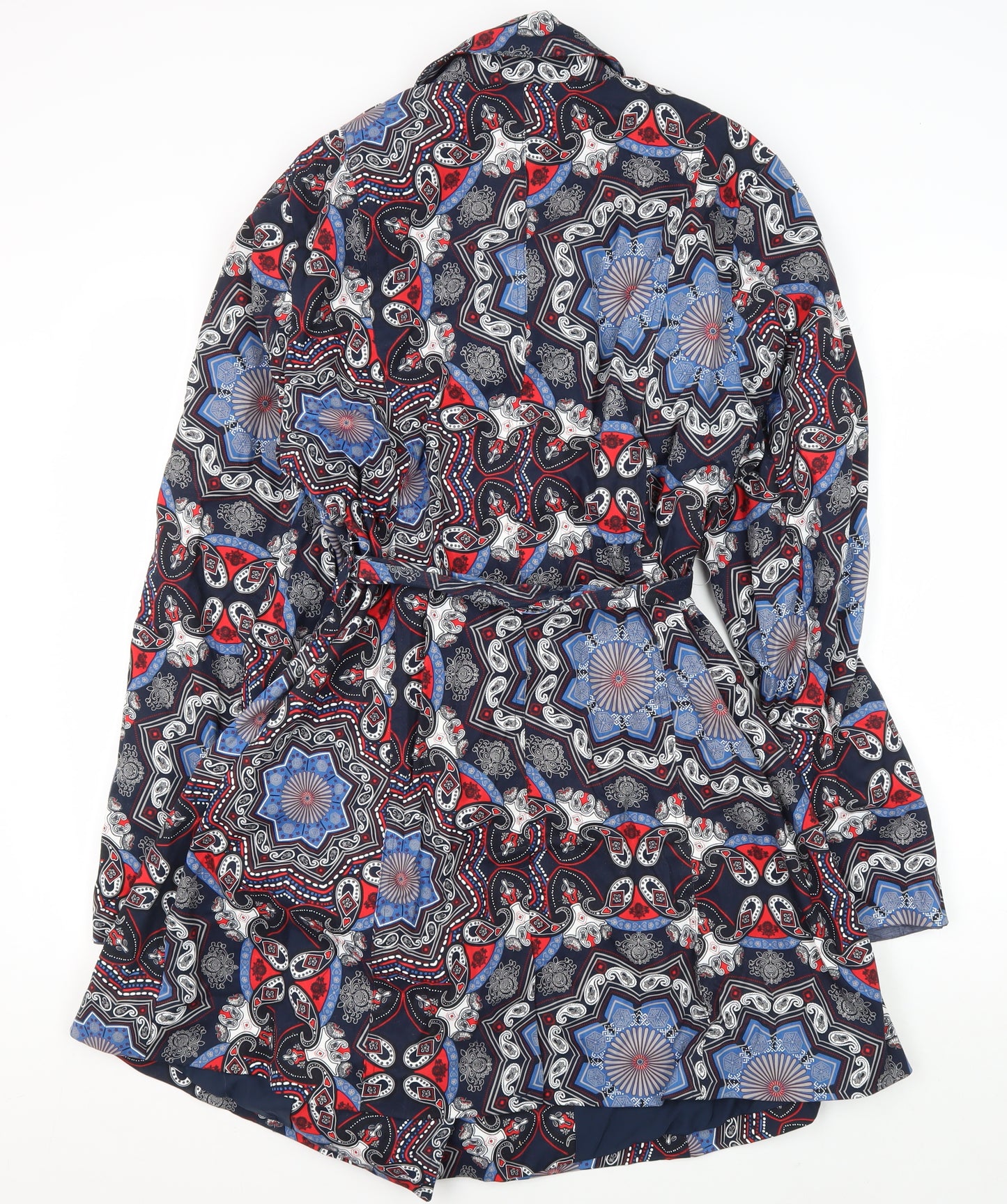 Cotton Traders Women's Multicoloured Paisley Coat Size 16