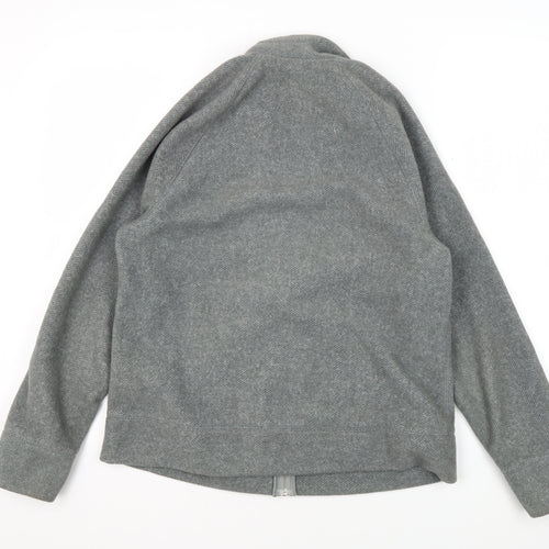 Marks and Spencer Women's Grey Herringbone Jacket Size 14