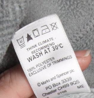 Marks and Spencer Women's Grey Herringbone Jacket Size 14