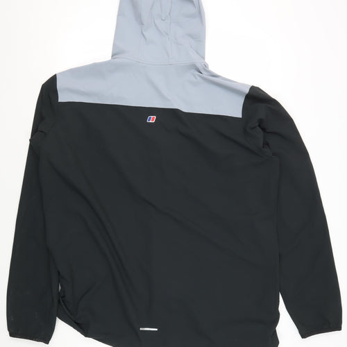 Berghaus Men's XXL Black Windbreaker Jacket
