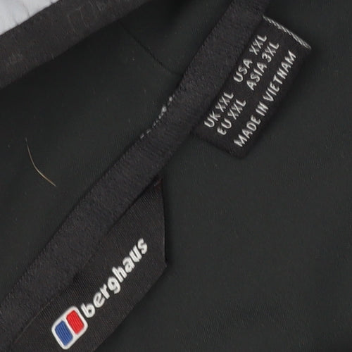 Berghaus Men's XXL Black Windbreaker Jacket