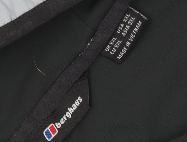 Berghaus Men's XXL Black Windbreaker Jacket