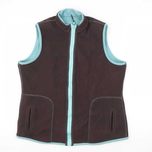 Marks and Spencer Women's Brown Waistcoat Size 14