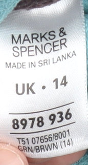 Marks and Spencer Women's Brown Waistcoat Size 14