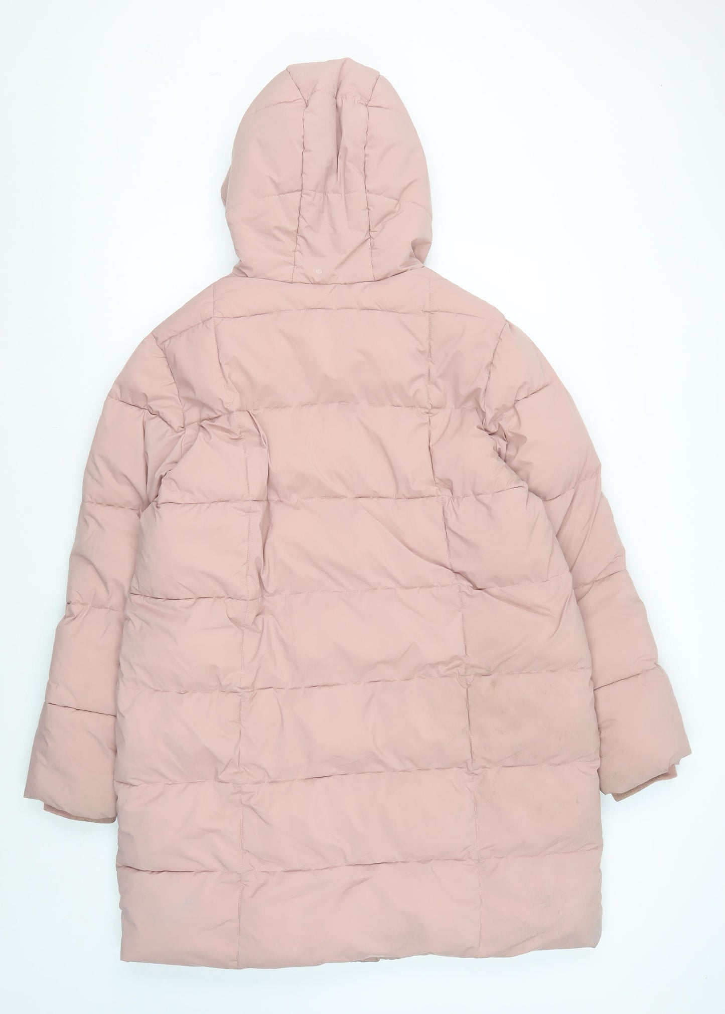 Marks and Spencer Women's Pink Puffer Jacket Sz 14