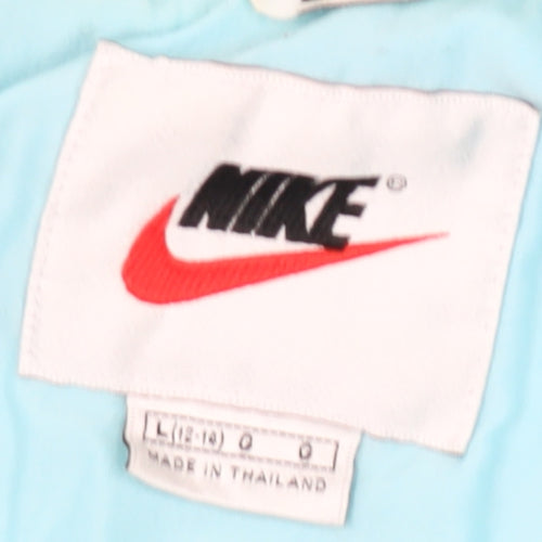 Nike Men's Blue Track Jacket Size L, Breathable