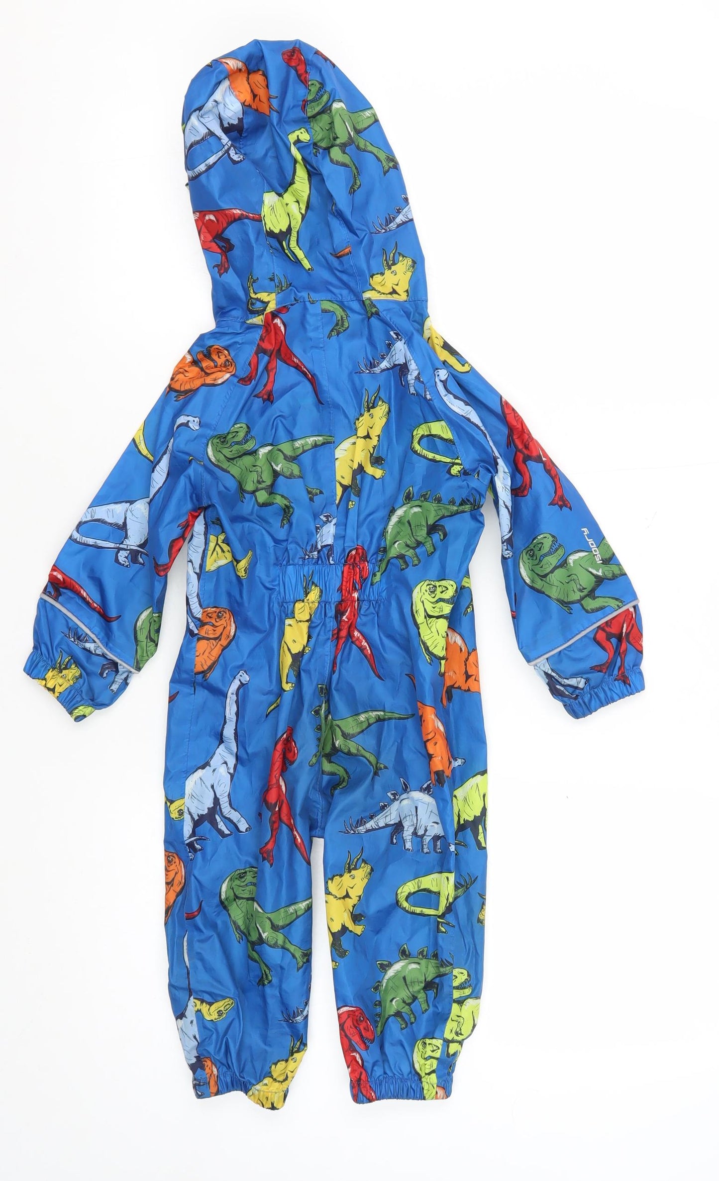 Mountain Warehouse Blue Dinosaur Snowsuit 12-18 Months Unisex