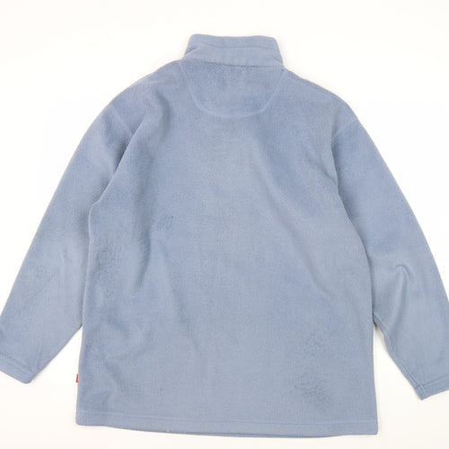 Jackpot Blue Unisex Fleece Sweatshirt with Logo S