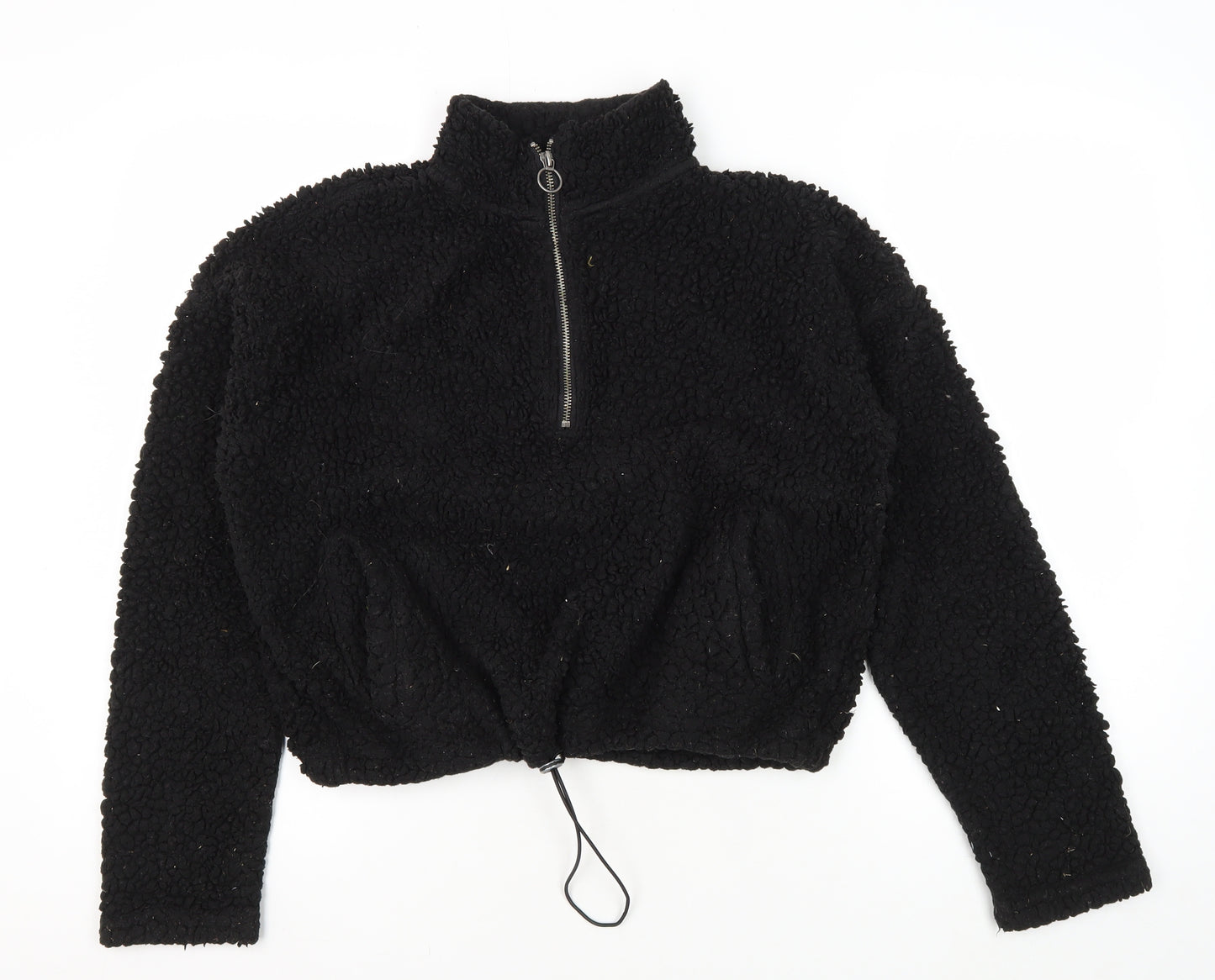 Noisy May Women's Black Pullover Sweatshirt L