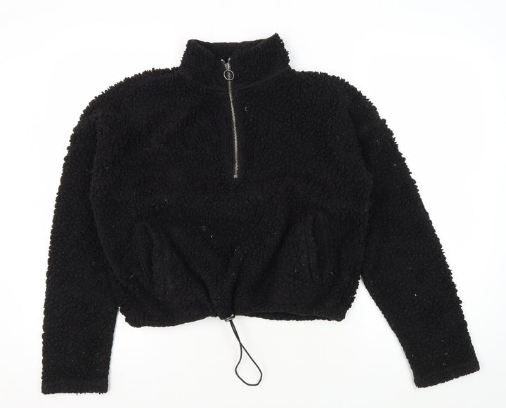 Noisy May Women's Black Pullover Sweatshirt L