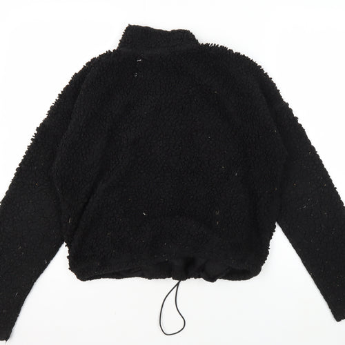 Noisy May Women's Black Pullover Sweatshirt L