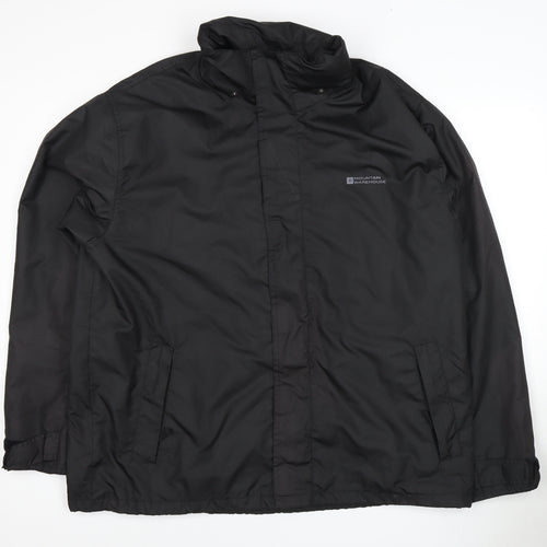 Mountain Warehouse Men's Black XL Waterproof Jacket