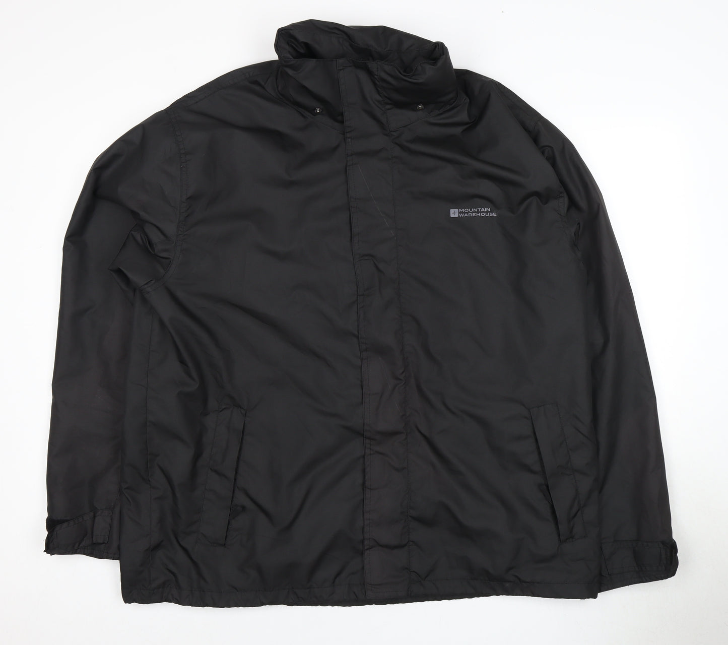 Mountain Warehouse Men's Black XL Waterproof Jacket