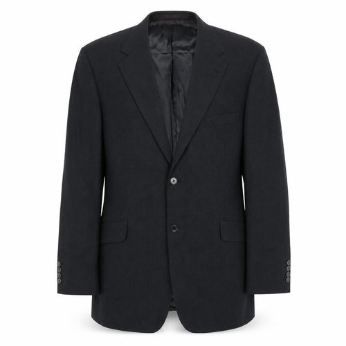 Jeff Banks Men's Black 44 Blazer - Business Travel Wool