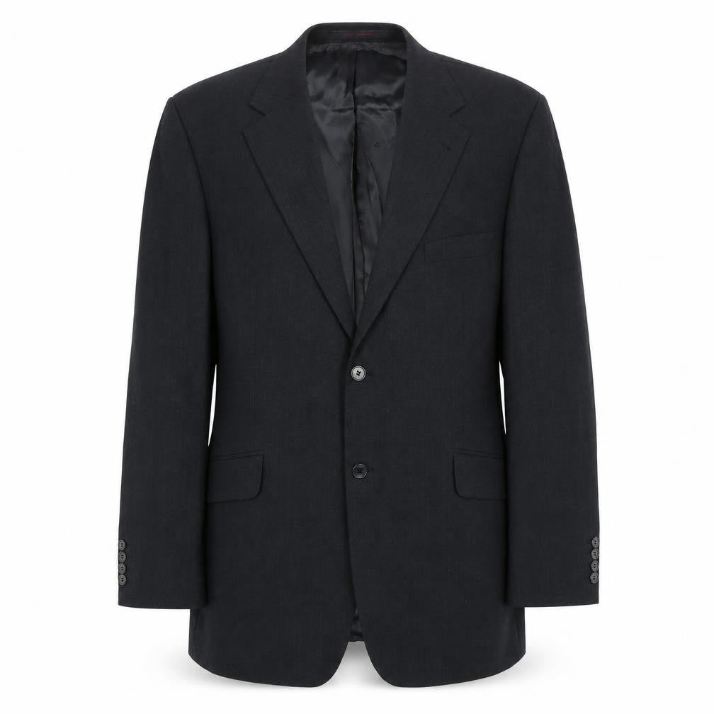 Jeff Banks Men's Black 44 Blazer - Business Travel Wool