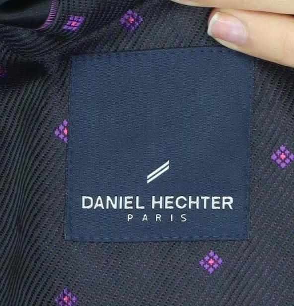 Daniel Hechter Men's Black Tuxedo Wool Blazer - Size 44R