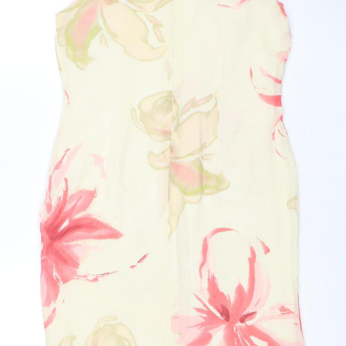 Jacques Vert Women's Multicoloured Floral Shift Dress, Size 6