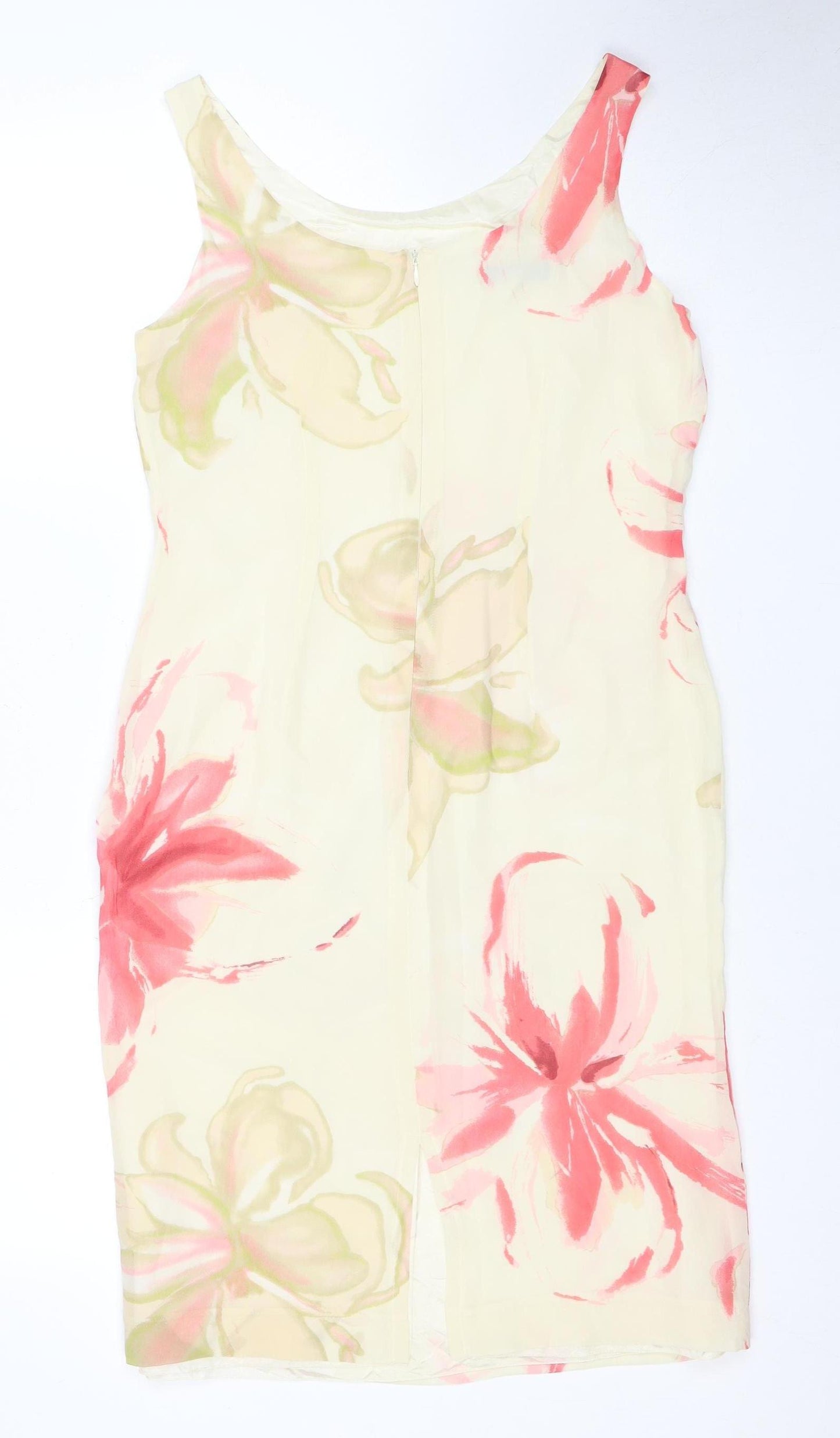 Jacques Vert Women's Multicoloured Floral Shift Dress, Size 6