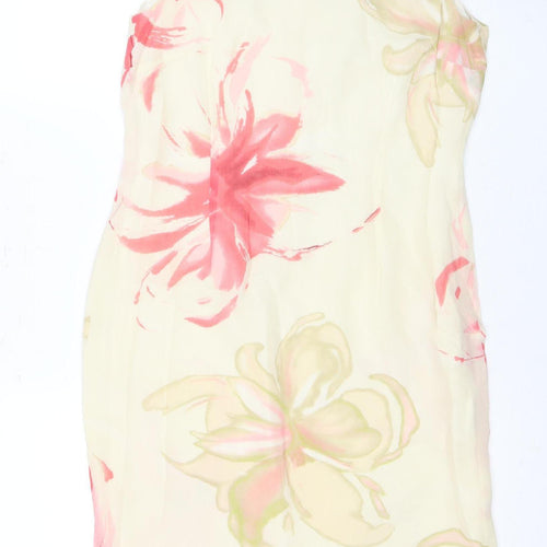 Jacques Vert Women's Multicoloured Floral Shift Dress, Size 6