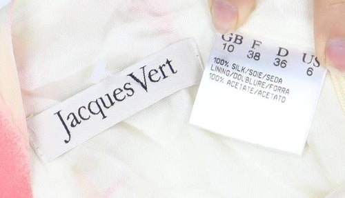 Jacques Vert Women's Multicoloured Floral Shift Dress, Size 6