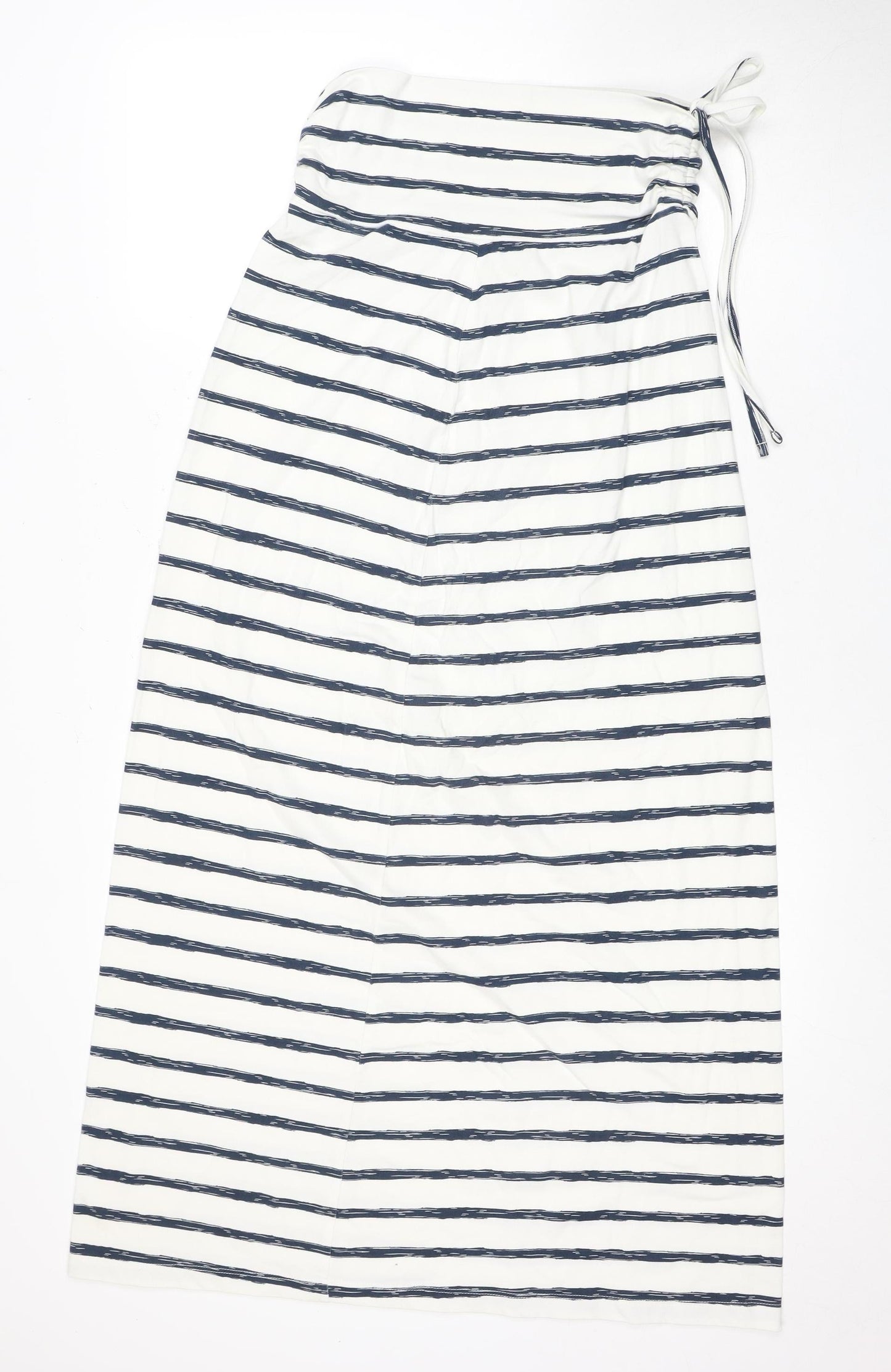 Craghoppers Women’s White Blue Striped Shift Dress Size 6