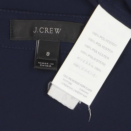 J.Crew Women's Blue Sleeveless Tank Top Size 8