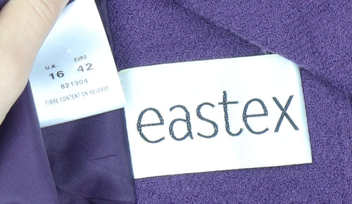 Eastex Women’s Purple Blazer Size 16