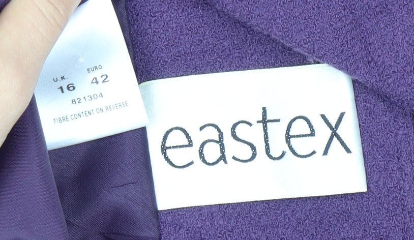 Eastex Women’s Purple Blazer Size 16