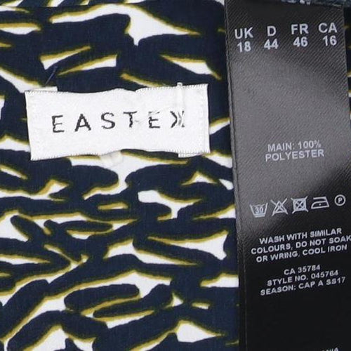 East Women's Multicoloured Blouse Size 18