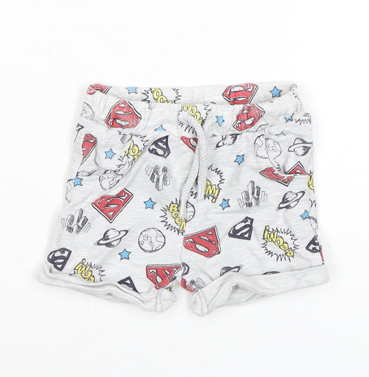 Superman Baby Shorts, Multicoloured, 9-12 Months, Casual Wear