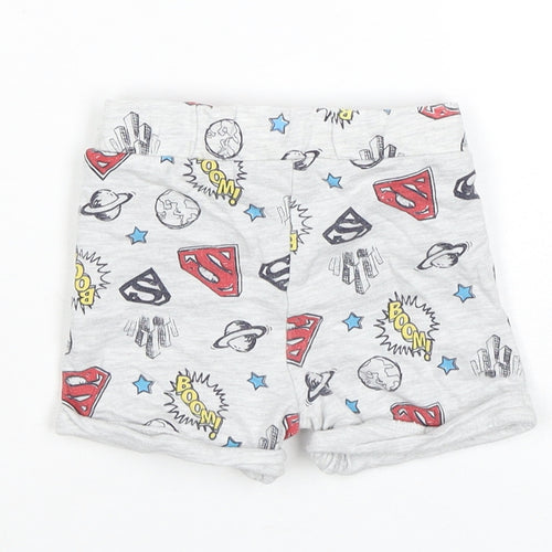 Superman Baby Shorts, Multicoloured, 9-12 Months, Casual Wear