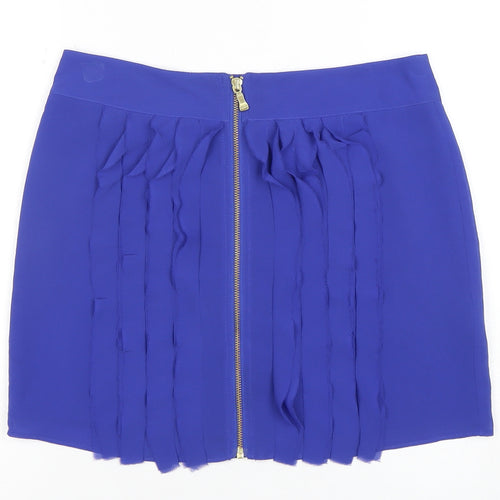 Ted Baker Women's Blue Pencil Skirt Size 10