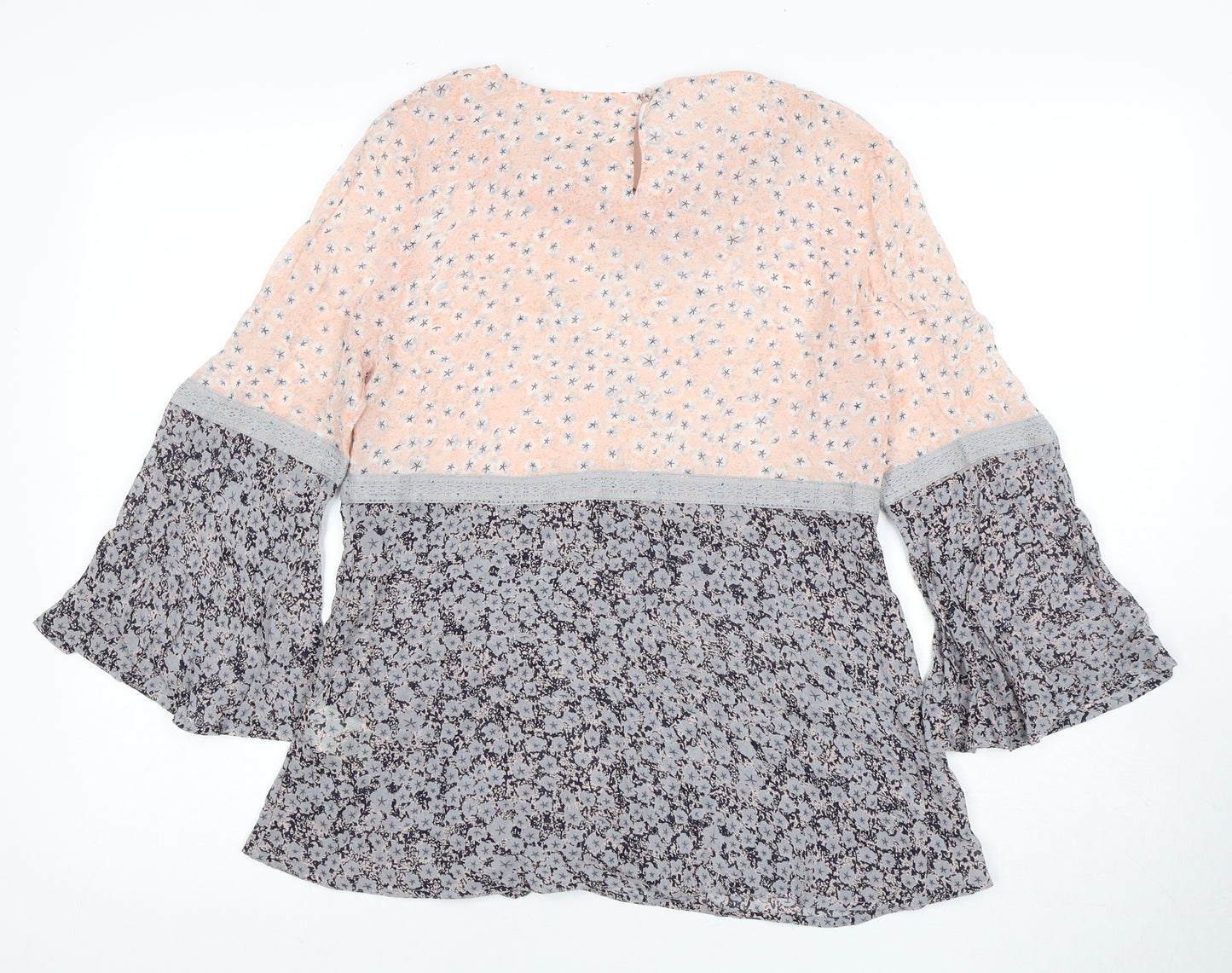 Warehouse Women's Multicoloured Floral Blouse UK 8