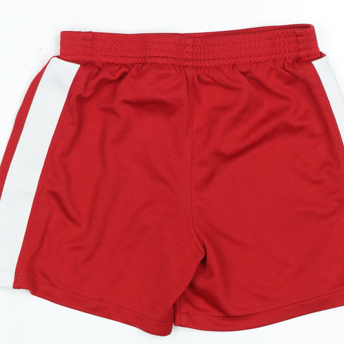 Nike Unisex Toddler Red Shorts, Size 24 Months, Activewear