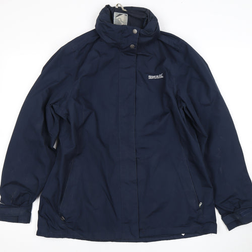 Regatta Men's Blue Waterproof Rain Coat XL