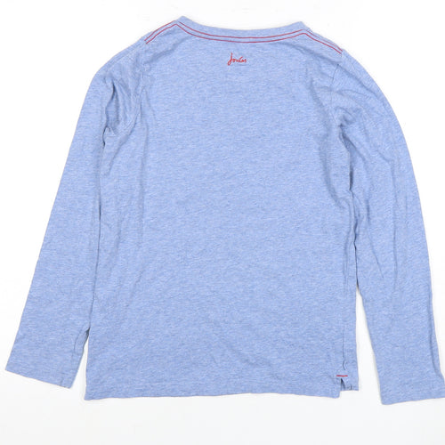 Joules Boys Blue Graphic Long Sleeve T-Shirt 11-12 Years