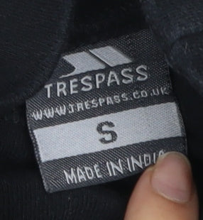 Trespass Women's Black High Neck Long Sleeve Top S