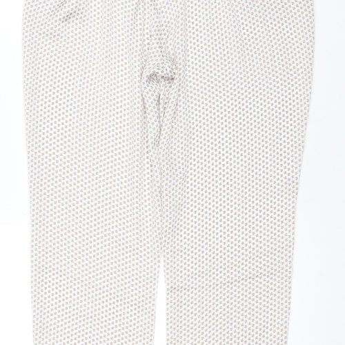 Jasper Conran Women's White Pyjama Pants, UK 14