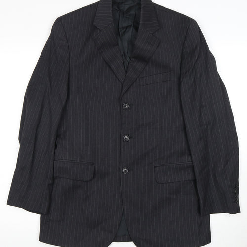 Austin Reed Men's Black Blazer Jacket 38 Regular