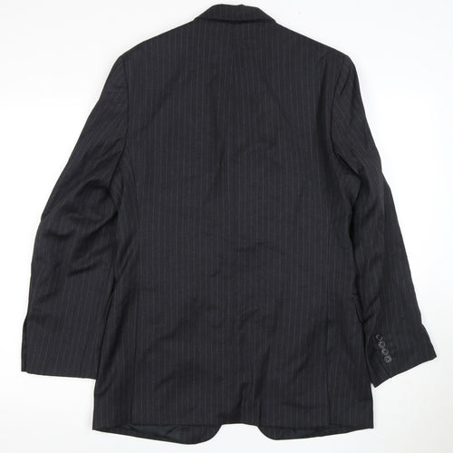Austin Reed Men's Black Blazer Jacket 38 Regular