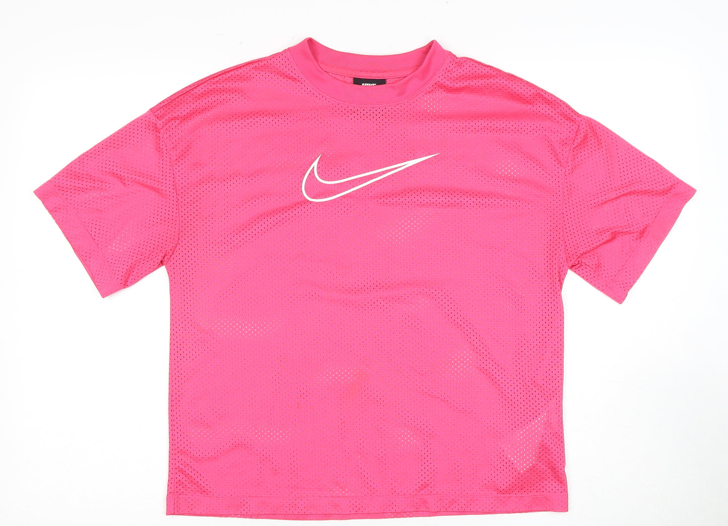 Nike Women’s Pink Athletic T-Shirt Size S - Breathable Mesh