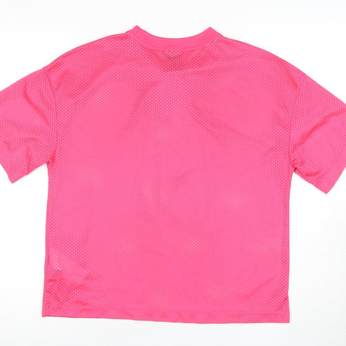 Nike Women’s Pink Athletic T-Shirt Size S - Breathable Mesh