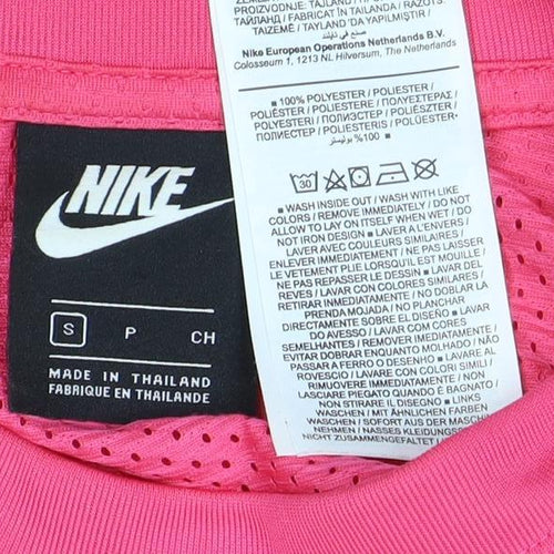 Nike Women’s Pink Athletic T-Shirt Size S - Breathable Mesh