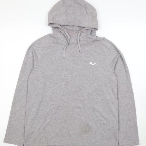 Everlast Men's Grey Pullover Hoodie - Size L
